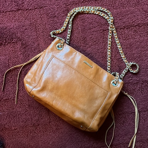 Rebecca Minkoff Swing Double Chain Strap Shoulder/Crossbody Bag - Picture 6 of 10